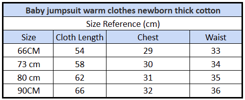 The Arctic Cocoon | Newborn Thickened Cotton Thermal Jumpsuit