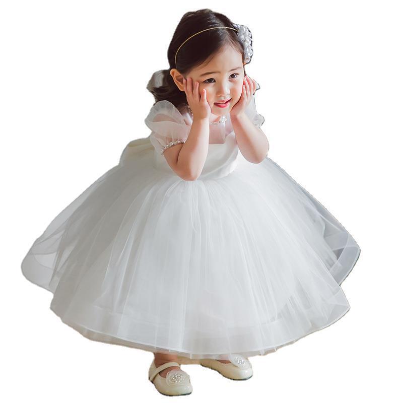 The Alabaster Aria | 2026 Intricate White Lace Performance Gown