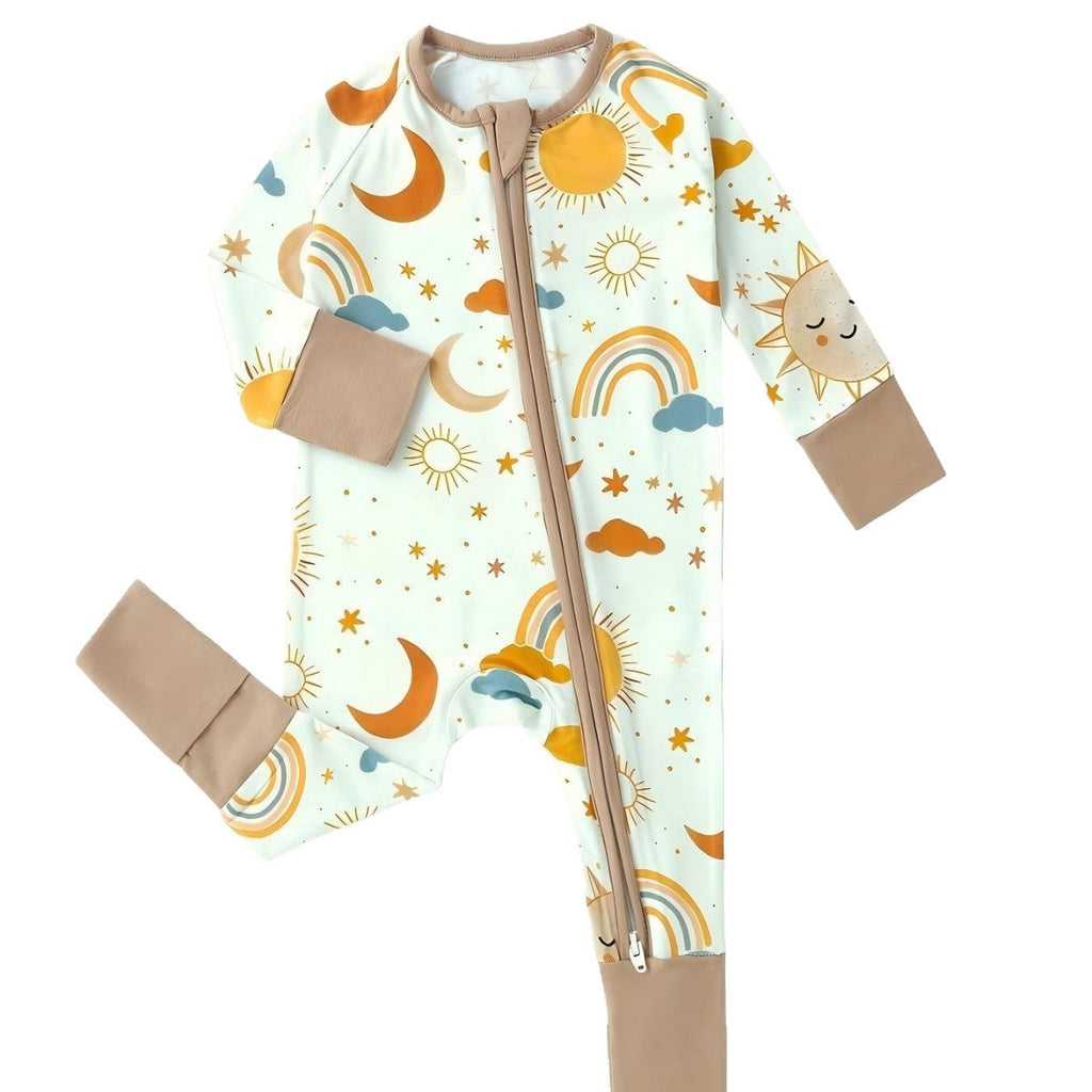 The Celestial Dream | Bamboo Fiber Convertible Zip Onesie