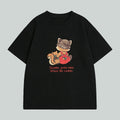 The Playground Peak | Children's Loose Fit Pure Cotton Lycra Summer T-Shirt