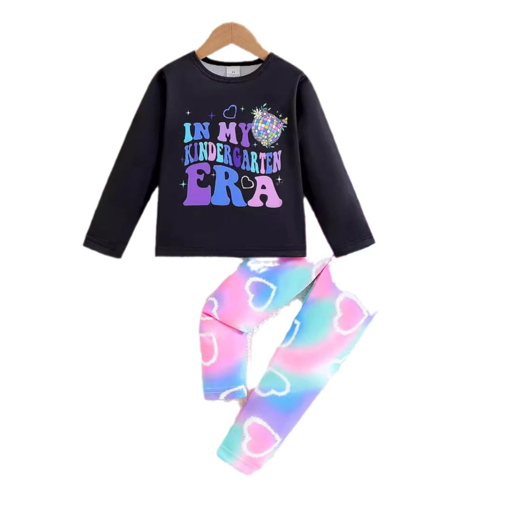 The Prism-Pulse | Girls’ 2026 Heat Transfer Pullover & Jogger Set