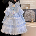 The Ice Queen’s Gala | 2026 Winter Sweater Cake Mesh Dress