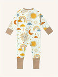 The Celestial Dream | Bamboo Fiber Convertible Zip Onesie