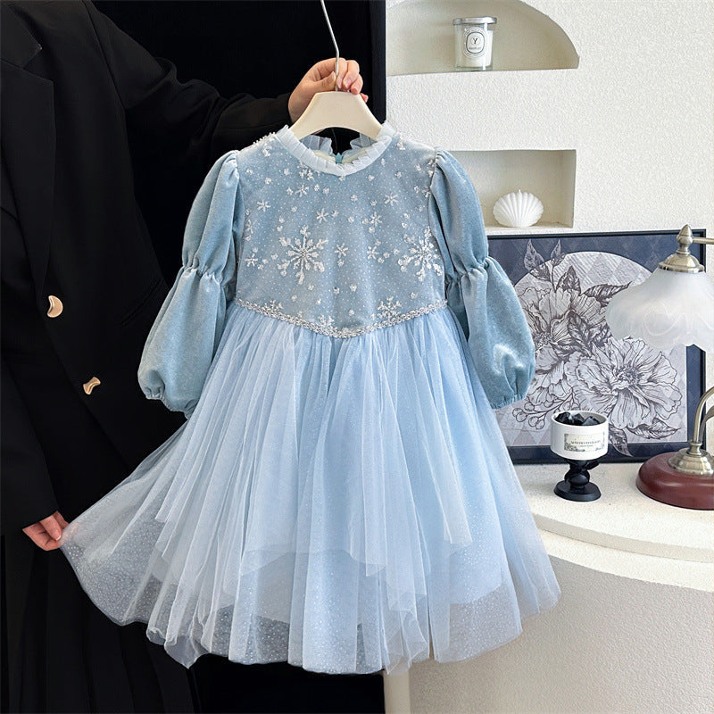 The Regal Frost | 2025 "Small Fragrant Style" Elsa Princess Dress