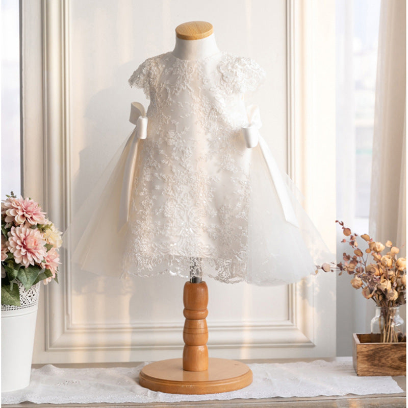 The Lace Lyric | 1-2 Year Old Intricate Birthday Performance Dress