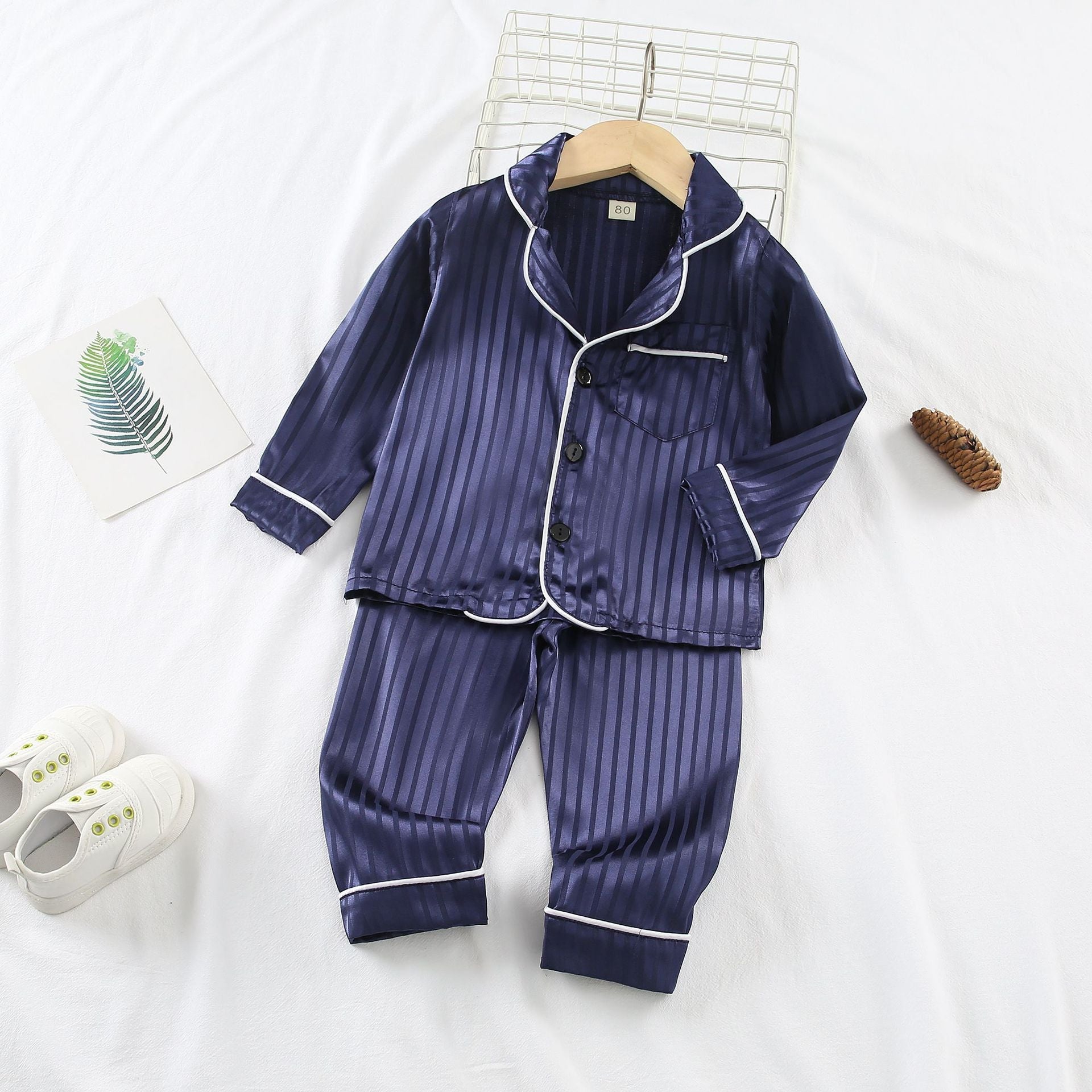 The Arctic Cloud | Kids' Ice Silk Cool-Touch Loungewear Set