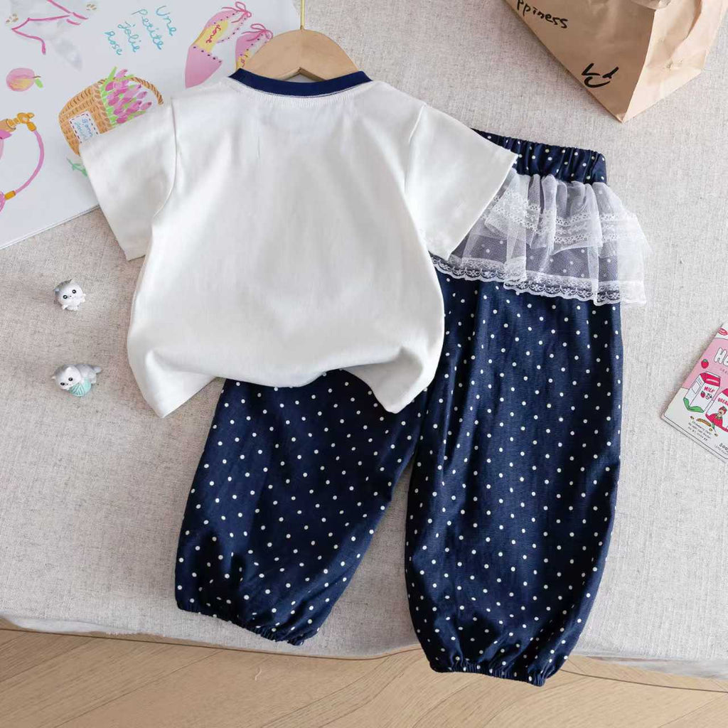 The Polka-Dot Picnic | 2026 Korean-Style Summer Two-Piece Set
