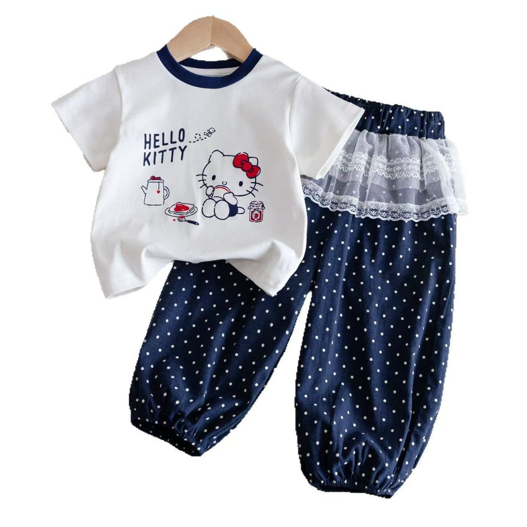 The Polka-Dot Picnic | 2026 Korean-Style Summer Two-Piece Set
