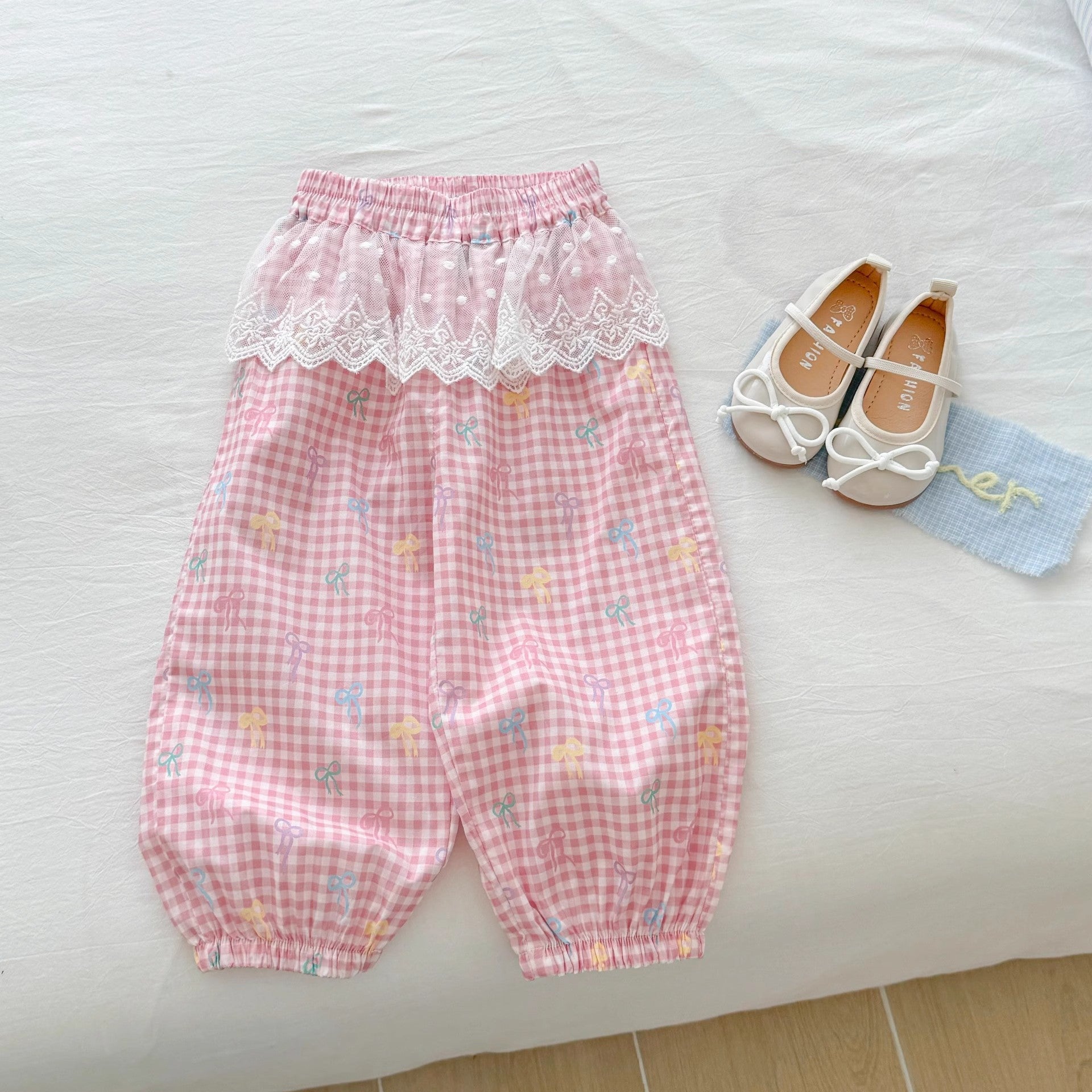 Girls Sweet Mosquito-Proof Bloomers - Breathable Summer Fashion Pants