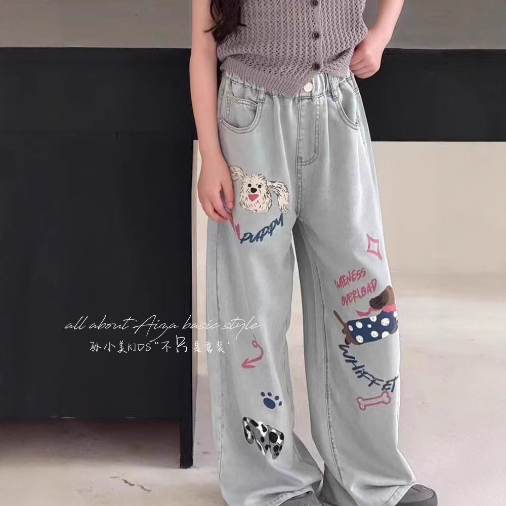 The Horizon Flare | Girls' Loose Summer Wide-Leg Denim