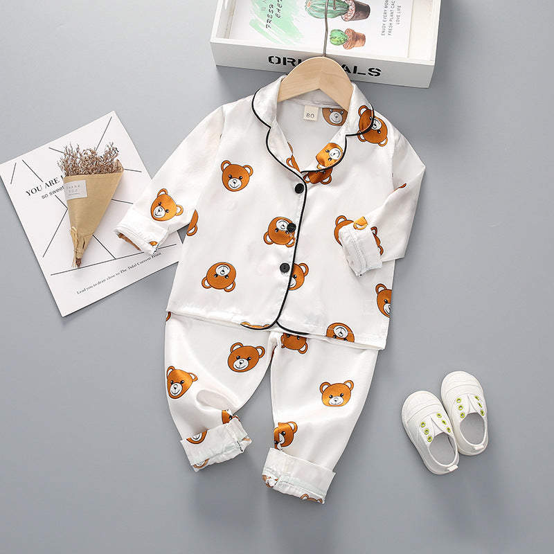 The Arctic Cloud | Kids' Ice Silk Cool-Touch Loungewear Set