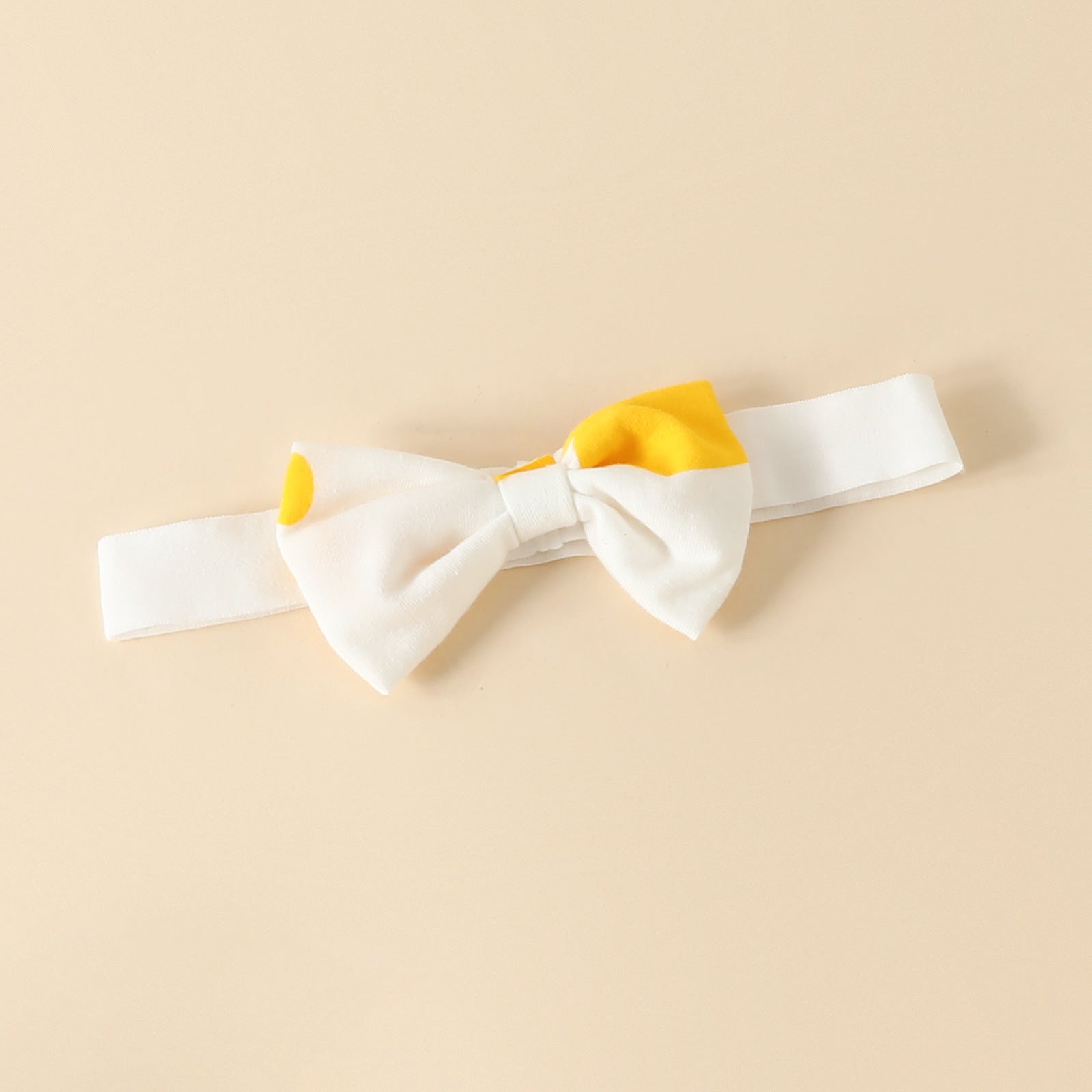 The Sunshine Duckling | Baby Girl Off-Shoulder Top & Lace-Up Shorts Set