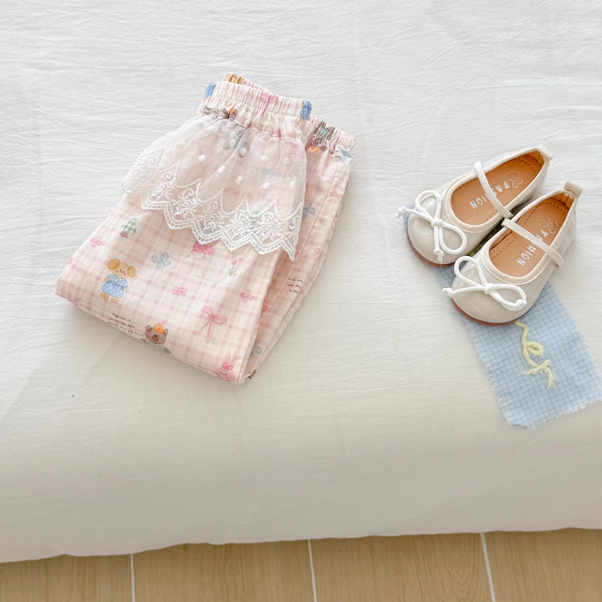 Girls Sweet Mosquito-Proof Bloomers - Breathable Summer Fashion Pants