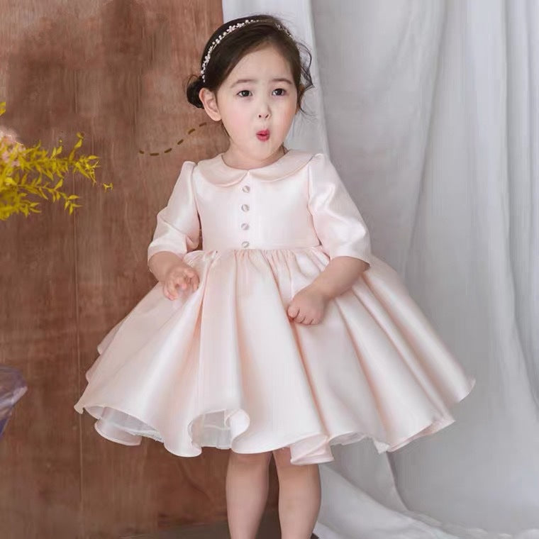 The Starlight Soloist | 2026 Long-Sleeve Fluffy Performance Gown
