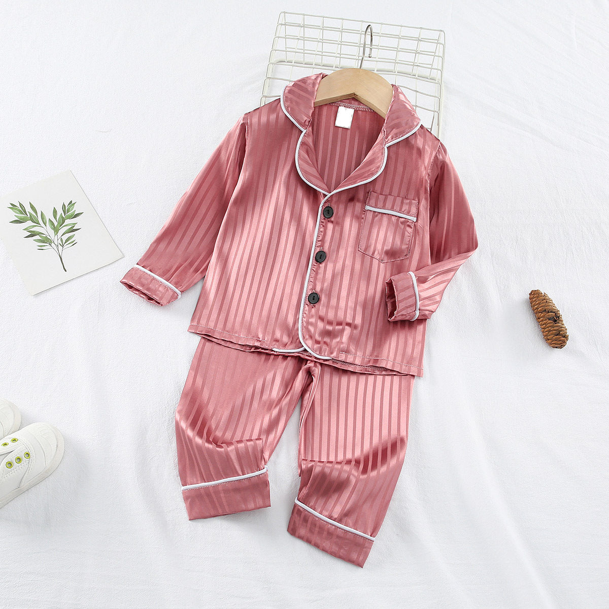 The Arctic Cloud | Kids' Ice Silk Cool-Touch Loungewear Set
