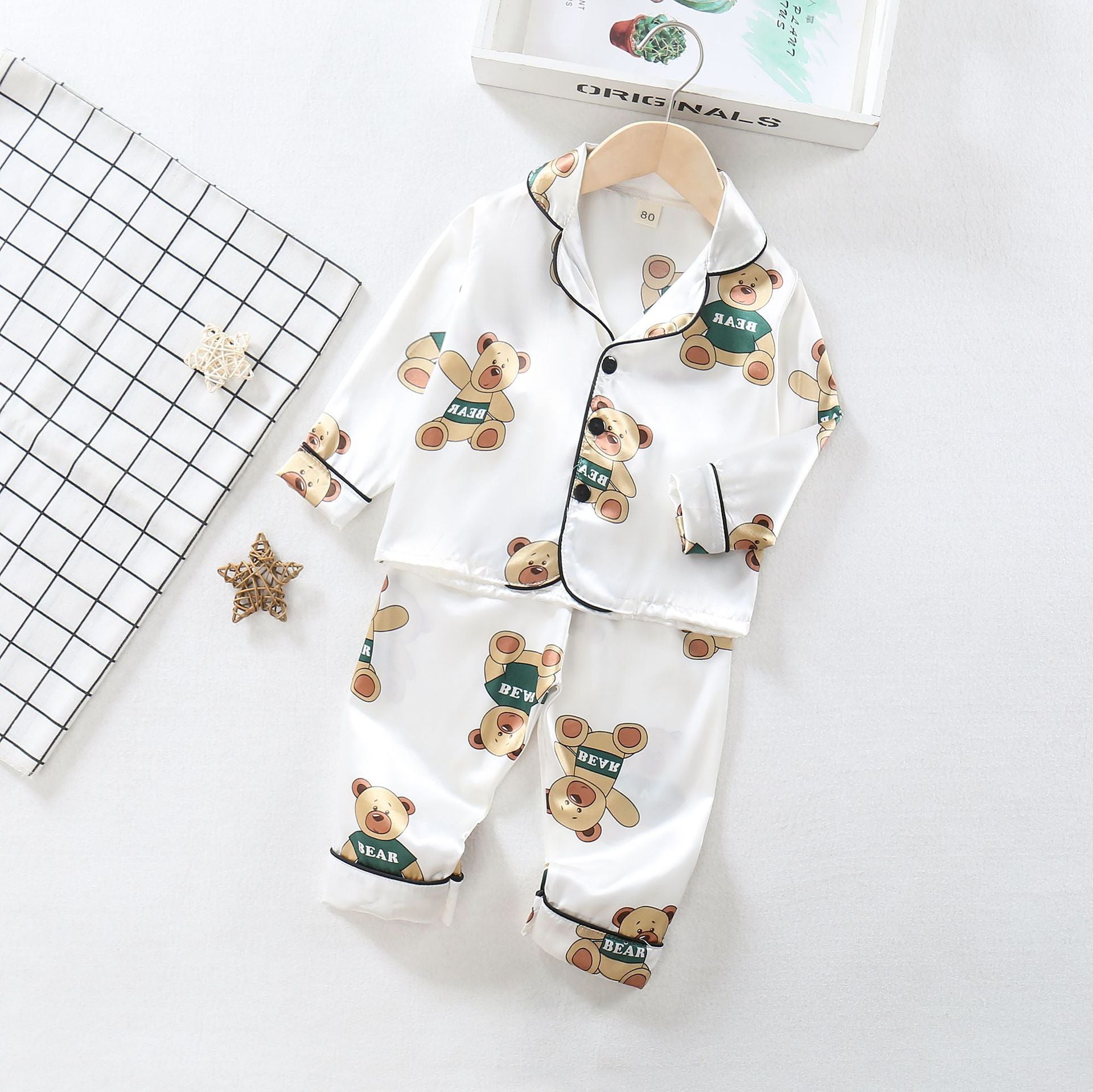 The Arctic Cloud | Kids' Ice Silk Cool-Touch Loungewear Set