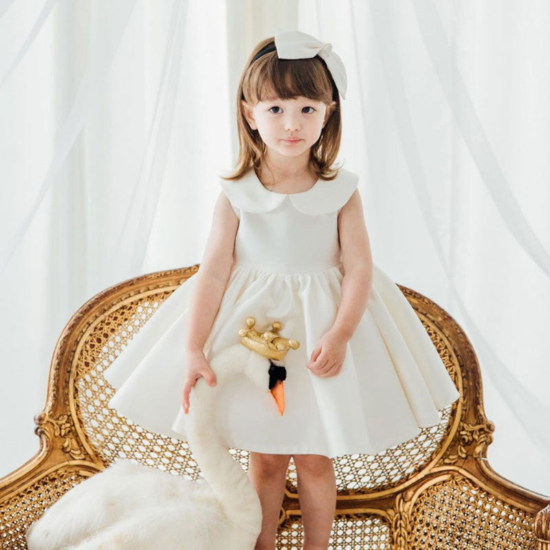 The Grand Gala | Big Bow Satin Korean Princess Dress