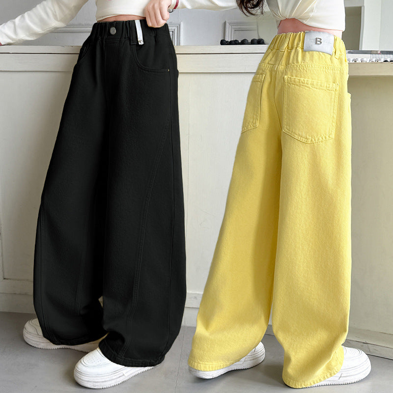 The Zenith Scimitar | 2026 Wide-Leg "Crescent Cut" Jeans
