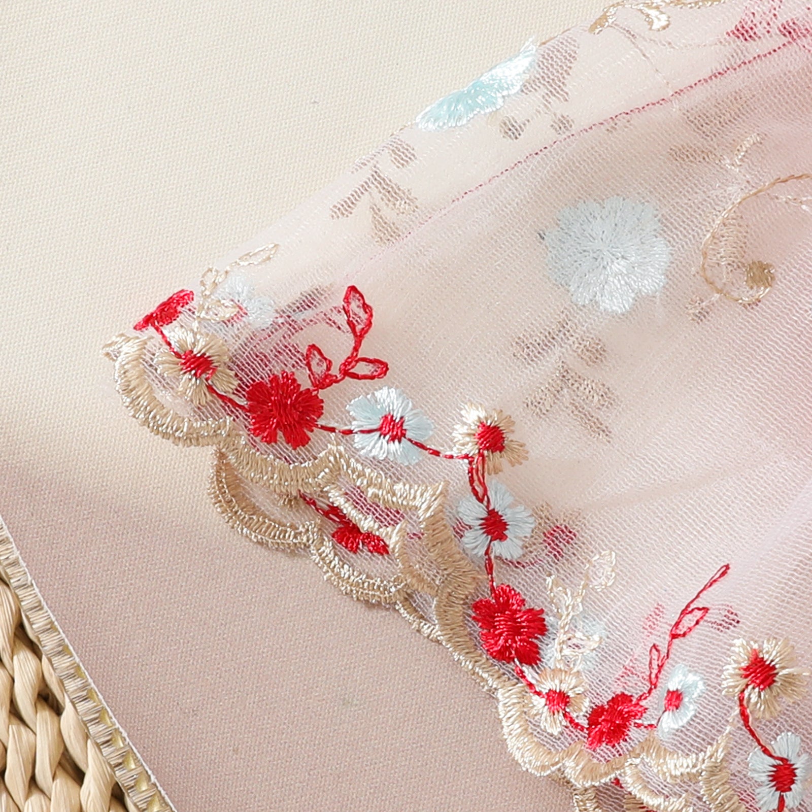 The Petal-Aura | 2026 Baby Girls’ "Flying Sleeve" Mesh Princess Dress