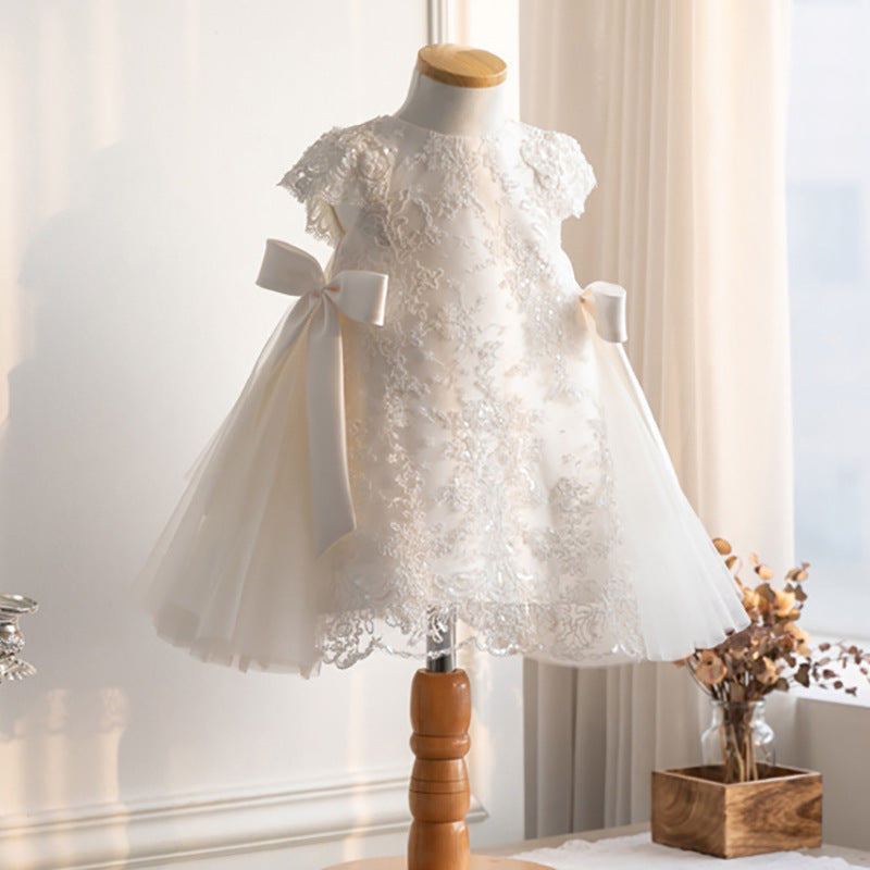 The Lace Lyric | 1-2 Year Old Intricate Birthday Performance Dress