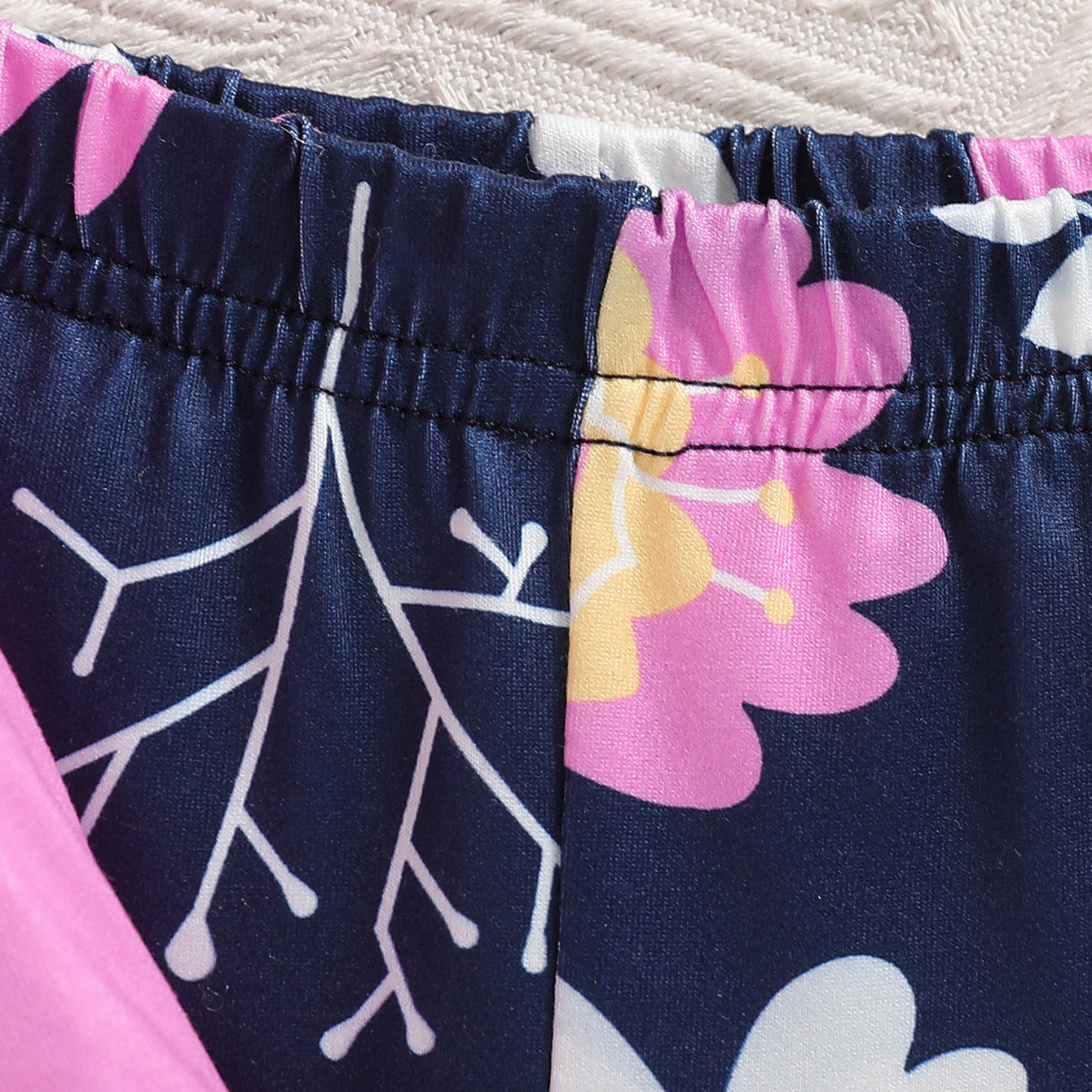 The Riviera Sweetheart | Girls’ Pink T-Shirt & Floral Shorts 2-Piece Set