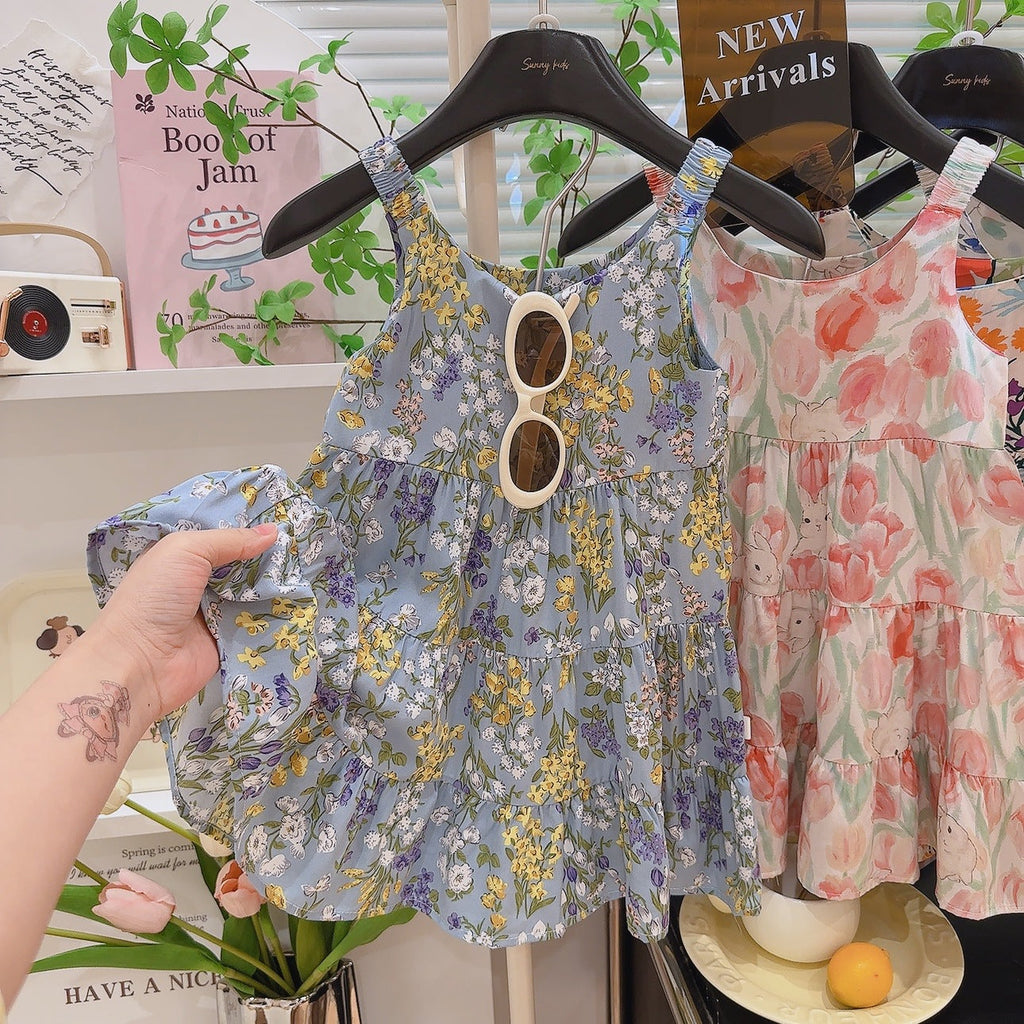 Girls Thin Suspender Dress | Summer Fashion Dress