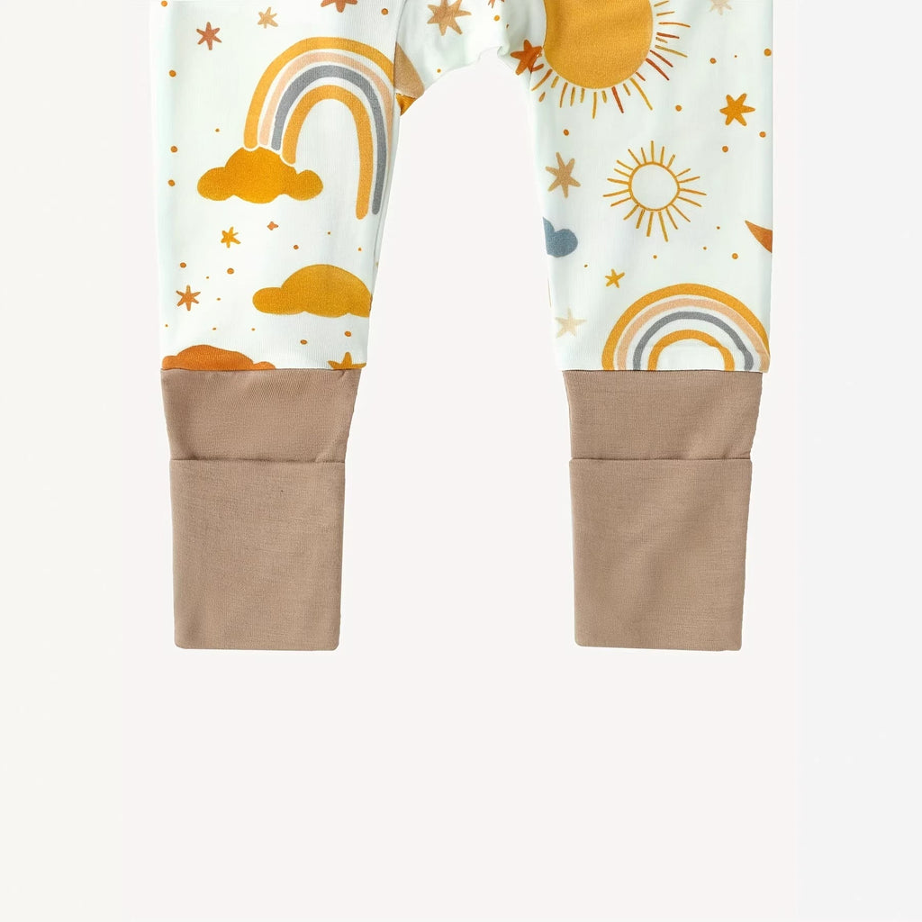 The Celestial Dream | Bamboo Fiber Convertible Zip Onesie