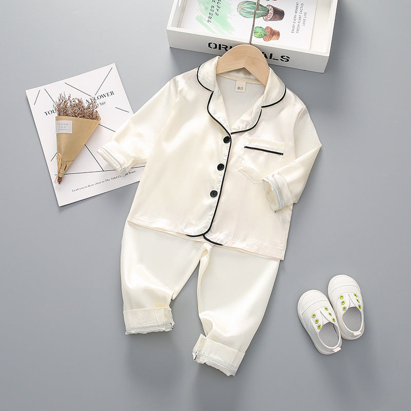 The Arctic Cloud | Kids' Ice Silk Cool-Touch Loungewear Set