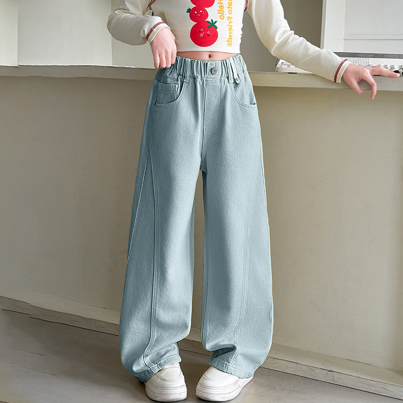 The Zenith Scimitar | 2026 Wide-Leg "Crescent Cut" Jeans