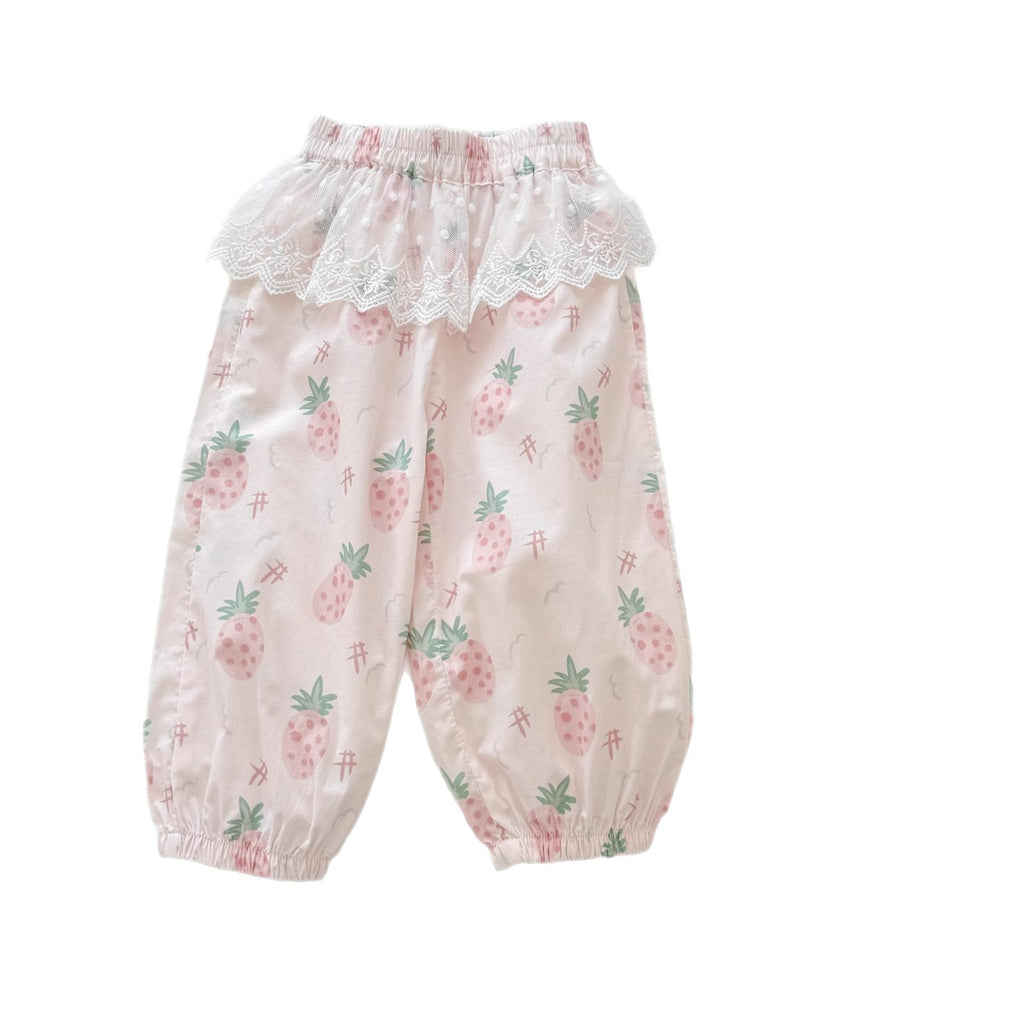 Girls Sweet Mosquito-Proof Bloomers - Breathable Summer Fashion Pants