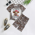 The Wild-Aura | Girls’ 2026 "Cartoon Avatar" Leopard Summer Set