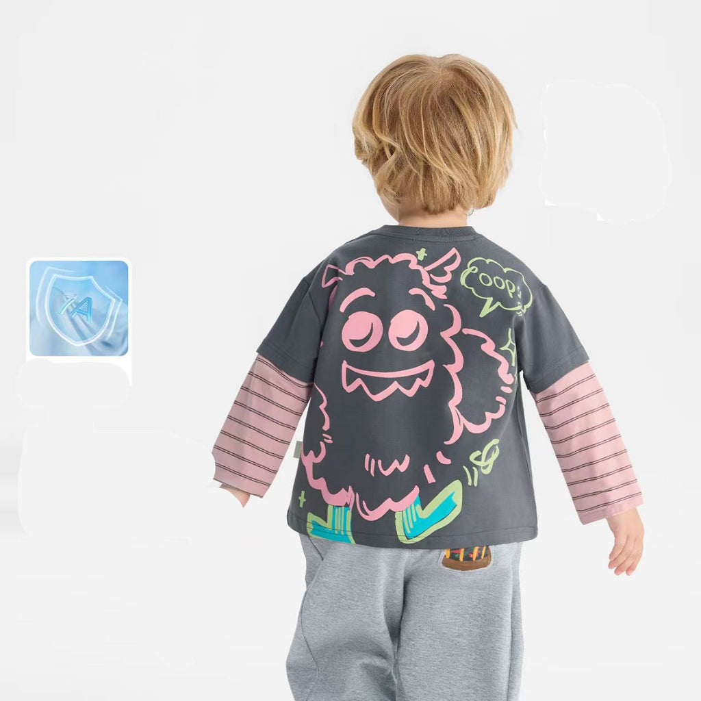 The Playroom Pro | 2026 Fake Two-Piece Long Sleeve Bottoming Shirt