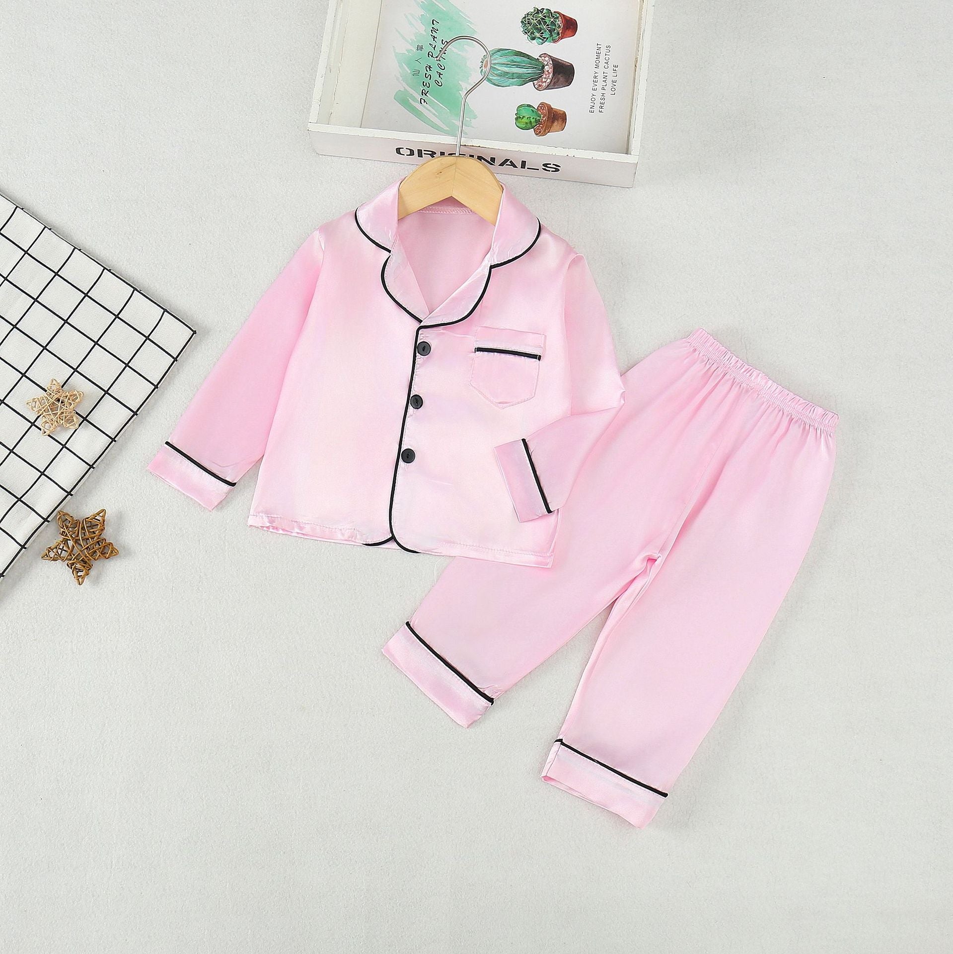 The Arctic Cloud | Kids' Ice Silk Cool-Touch Loungewear Set