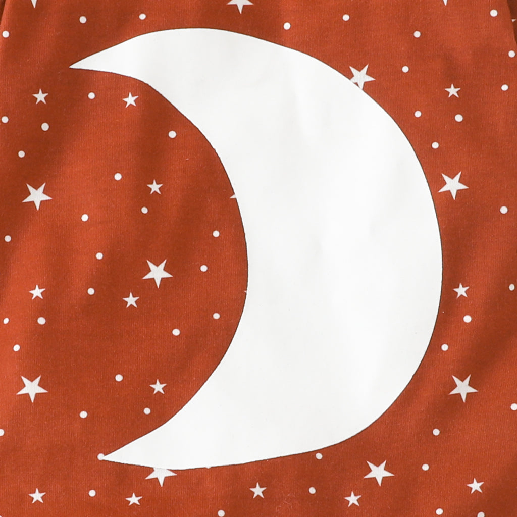 The Celestial Dreamer | Star & Moon Long-Sleeve Romper & Loungewear