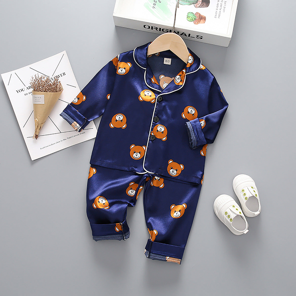 The Arctic Cloud | Kids' Ice Silk Cool-Touch Loungewear Set