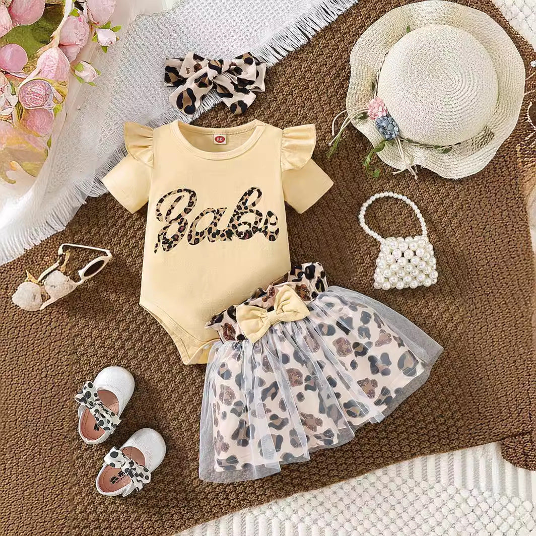 The Amour Aesthetic | Harmony Babe "Love" Printed Top & Trousers Set