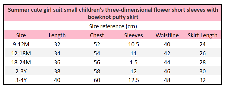 The Petal Puff | Girls’ 3D Flower Tee & Bowknot Puffy Skirt Set