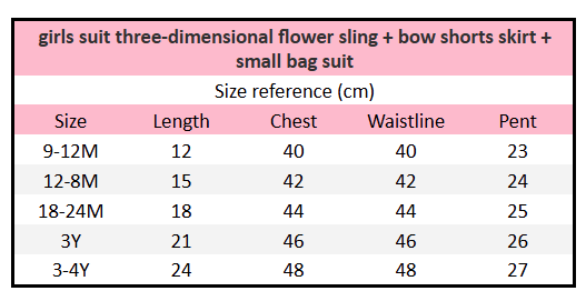 The Floral Fantasia | Girls’ 3D Flower Sling & Bow Skort with Matching Bag